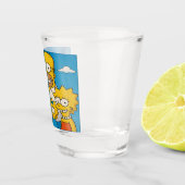 Happy Simpsons Family Fun Schnapsglas (Rechts)