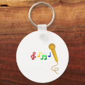 Happy Singing Music Karaoke Schlüsselanhänger (Vorderseite)