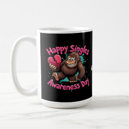 Happy Single Awareness Day Celebrate Liebe Kaffeetasse