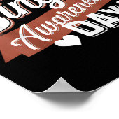 Happy Single Awareness Day Spaß Poster (Ecke)