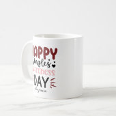 Happy Single Sensibilisierungstag Anti-Valentinsta Kaffeetasse (Vorderseite Links)