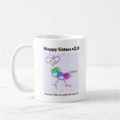 Happy Sisters v2.0 Coffee Tasse - Lanesboro, MN (Links)