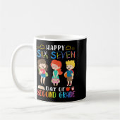 Happy Six Seven Day Of Second Grade Student Back T Kaffeetasse (Links)
