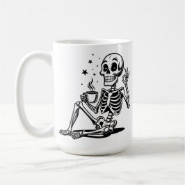Happy Skeleton Coffee Break Kaffeetasse