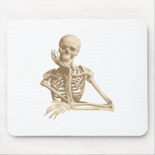 Happy Skeleton Mousepad