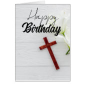 Happy Skopy KJV Bible Verse Geburtstagskarte (Vorne)