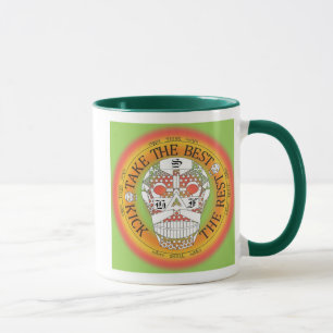 Happy skull tasse