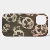 Happy Skulls Case-Mate iPhone Case (Rückseite (Horizontal))