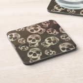 Happy Skulls Getränkeuntersetzer (Linke Seite)