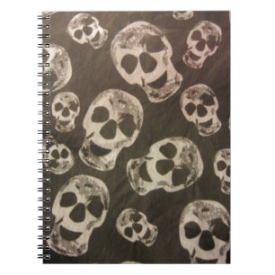 Happy Skulls Notizblock