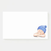 Happy Sleeping Baby Funny Post es Hinweise Post-it Klebezettel (Vorderseite)