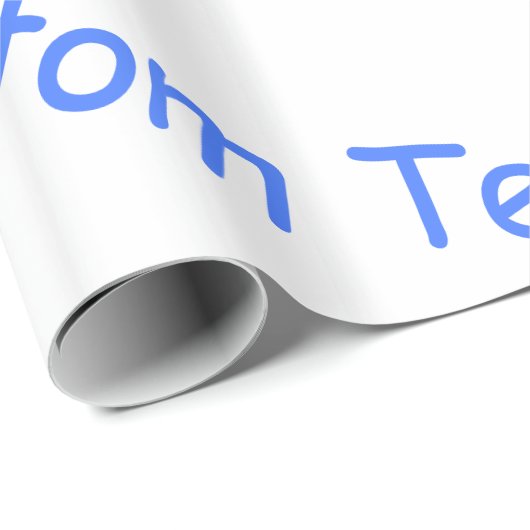 Happy Sleeping Baby Wrapping Papier Ihr Textname Geschenkpapier (Rolleneckpunkt)