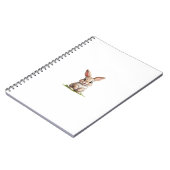 Happy Slime-Covered Bunny Notizblock (Linke Seite)