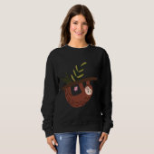 Happy Sloth 53 Sweatshirt (Vorne ganz)
