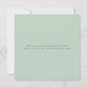 Happy Sloth Danky Card (Rückseite)