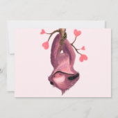 Happy Sloth Funny Birthday Card (Rückseite)