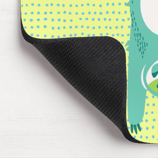 Happy Sloth Mousepad (Ecke)