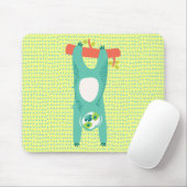 Happy Sloth Mousepad (Mit Mouse)