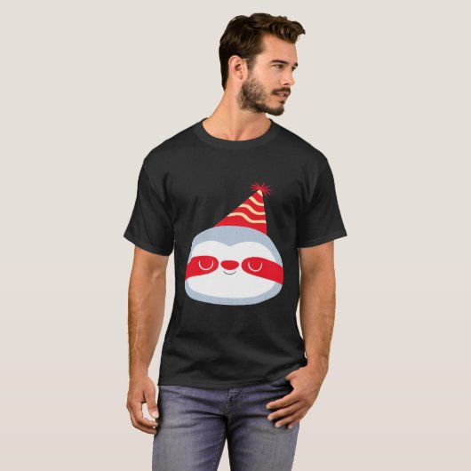 Happy Sloth Red Nose Day 2022 Red Nose Special Day T-Shirt (Vorne ganz)