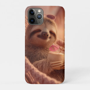 Happy Sloth Relaxen in einer Hängematte Case-Mate iPhone Hülle