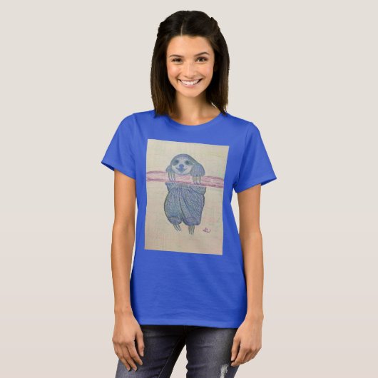 Happy Sloth T - Shirt (Vorne ganz)
