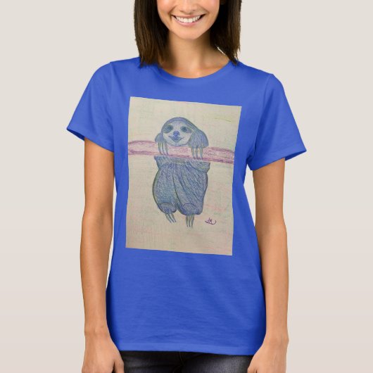 Happy Sloth T - Shirt (Vorderseite)