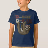 Happy Sloth  T-Shirt (Vorderseite)