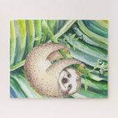 Happy Sloth Tropical Puzzle (Horizontal)
