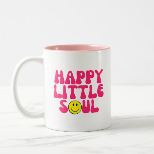 Happy Small Soul Zweifarbige Tasse (Links)