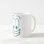 Happy Smile Coffee Tasse (VorderseiteRechts)