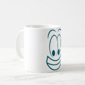 Happy Smile Coffee Tasse (Vorderseite Links)