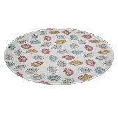 Happy Smile Lips Schneidebrett (Ecke)