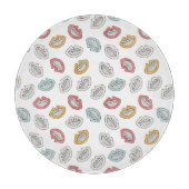 Happy Smile Lips Schneidebrett (Vorderseite)