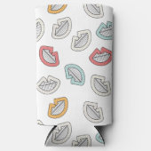 Happy Smile Lips Selters Dosenkühler (Vorderseite)