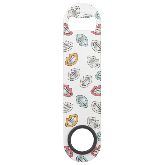 Happy Smile Lips Speed Flaschenöffner (Rückseite)