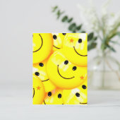 Happy Smile Postkarte (Stehend Vorderseite)