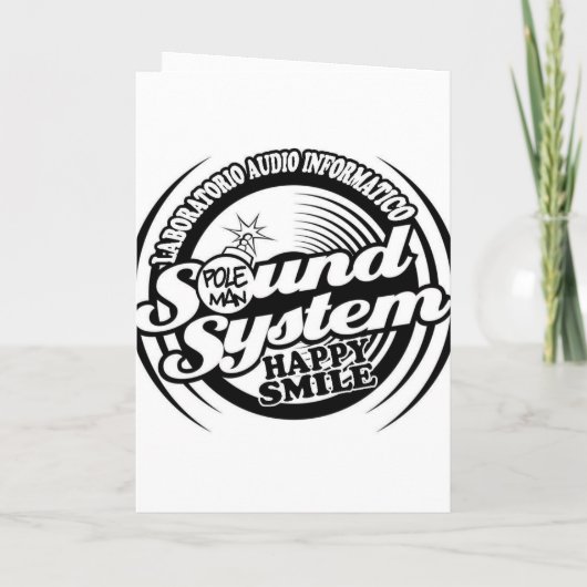 Happy smile rasta blessed einladung (Rückseite)