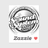 Happy Smile Sticker (Blatt)