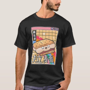 Happy Smore Digital Japan Style 80er Otaku Anime V T-Shirt