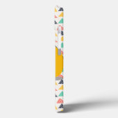 Happy Snail auf Dreiecken Case-Mate iPhone Hülle (Rückseite / Links)