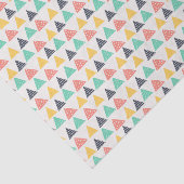 Happy Snail auf Dreiecken Seidenpapier (Ausschnitt)