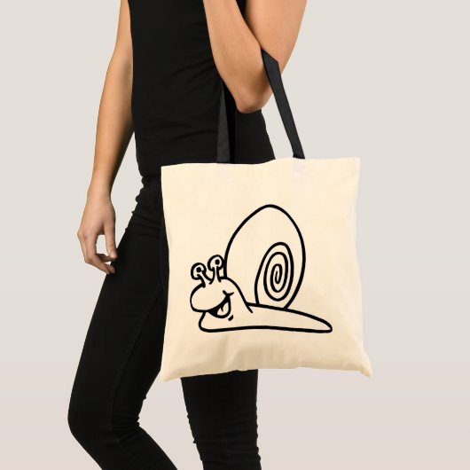 Happy Snail Bag Tragetasche (Vorderseite (Produkt))