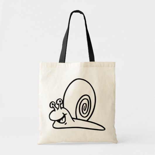 Happy Snail Bag Tragetasche (Vorne)
