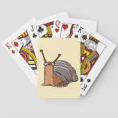 Happy Snail Playing Cards Spielkarten (Rückseite)