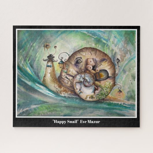 Happy Snail Puzzle (Horizontal)