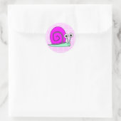 Happy Snail Stickers (Tasche)