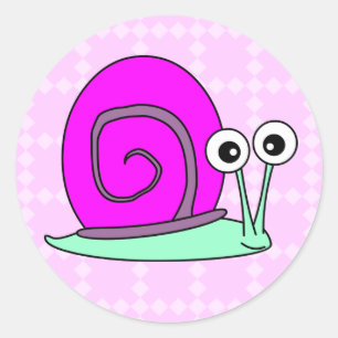 Happy Snail Stickers