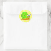 Happy Snail Stickers (Tasche)