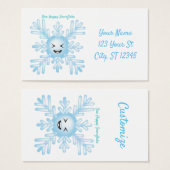 Happy Snowflake Emoticon Thunder_Cove (Vorne & Hinten)