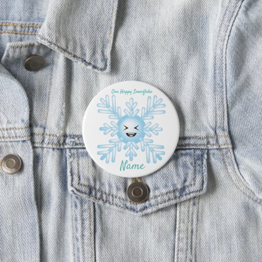 Happy Snowflake Emoticon Thunder_Cove Button (Beispiel)